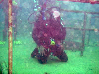 Salah prayer under water